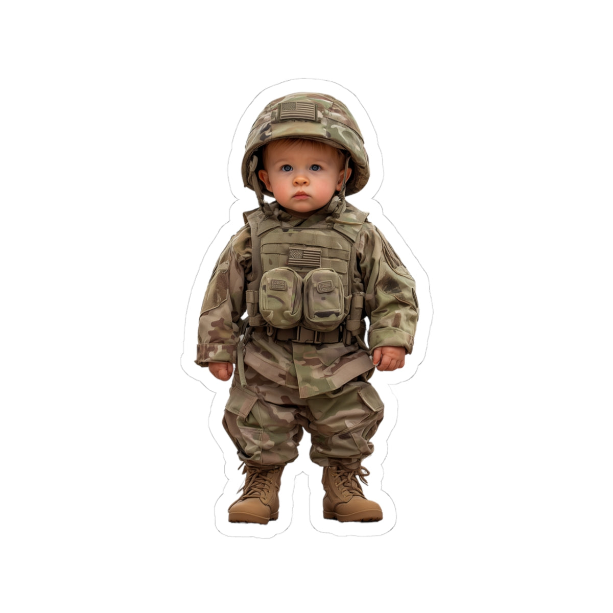Ready in 15 (Minutes, Miles, or Clicks) Sticker - National Guard
