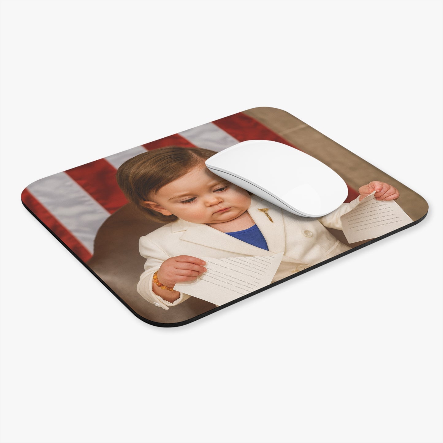 Let 'er Rip Mouse Pad - Nancy Pelosi