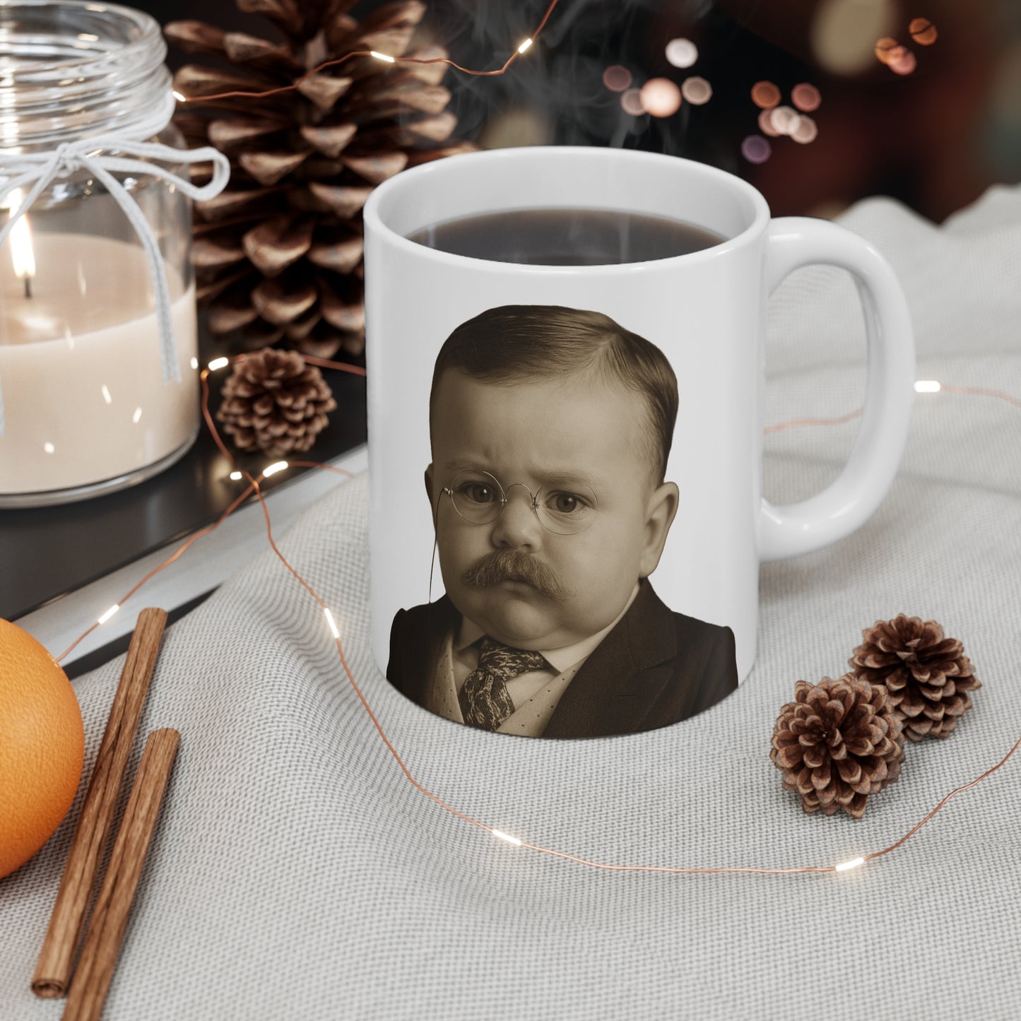 Bully Brew: The Strenuous Sip Mug - Theodore (Teddy) Roosevelt