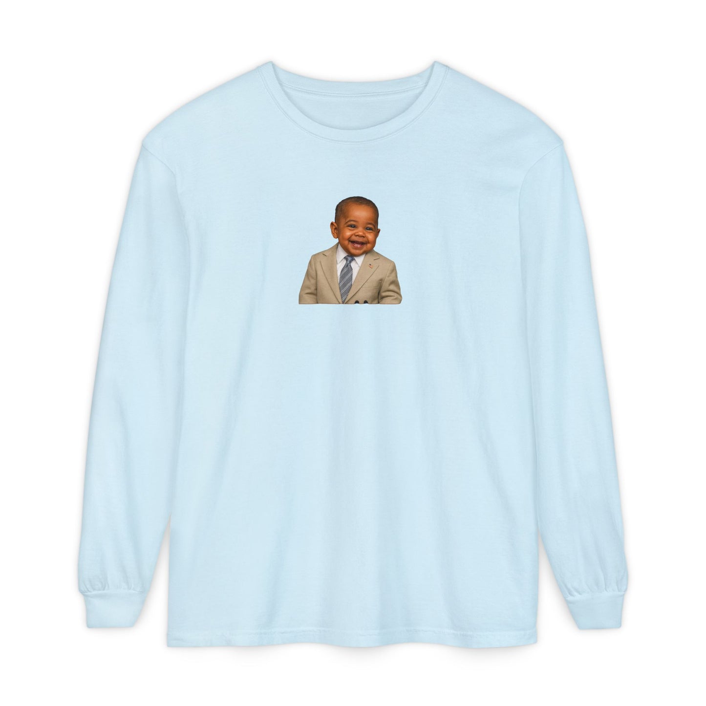 "Yes We Tan" Long Sleeve Shirt - Barack Obama