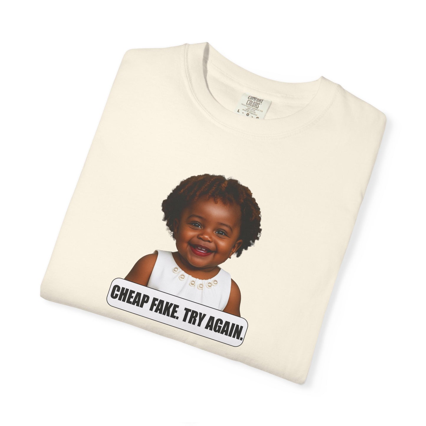 Cheap Fake. Try Agian. Tee - Karine Jean-Pierre (KJP)