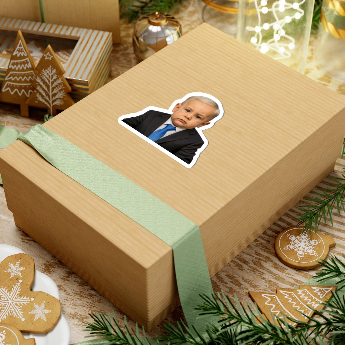 Peel, Press, Prevail Sticker - Benjamin Netanyahu