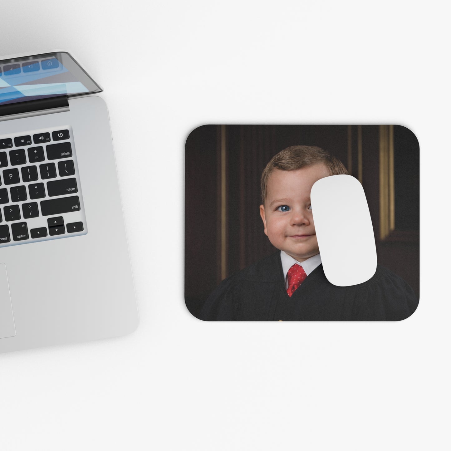 “Order in the Courtroom… of Your Desk” Mouse Pad - John Roberts