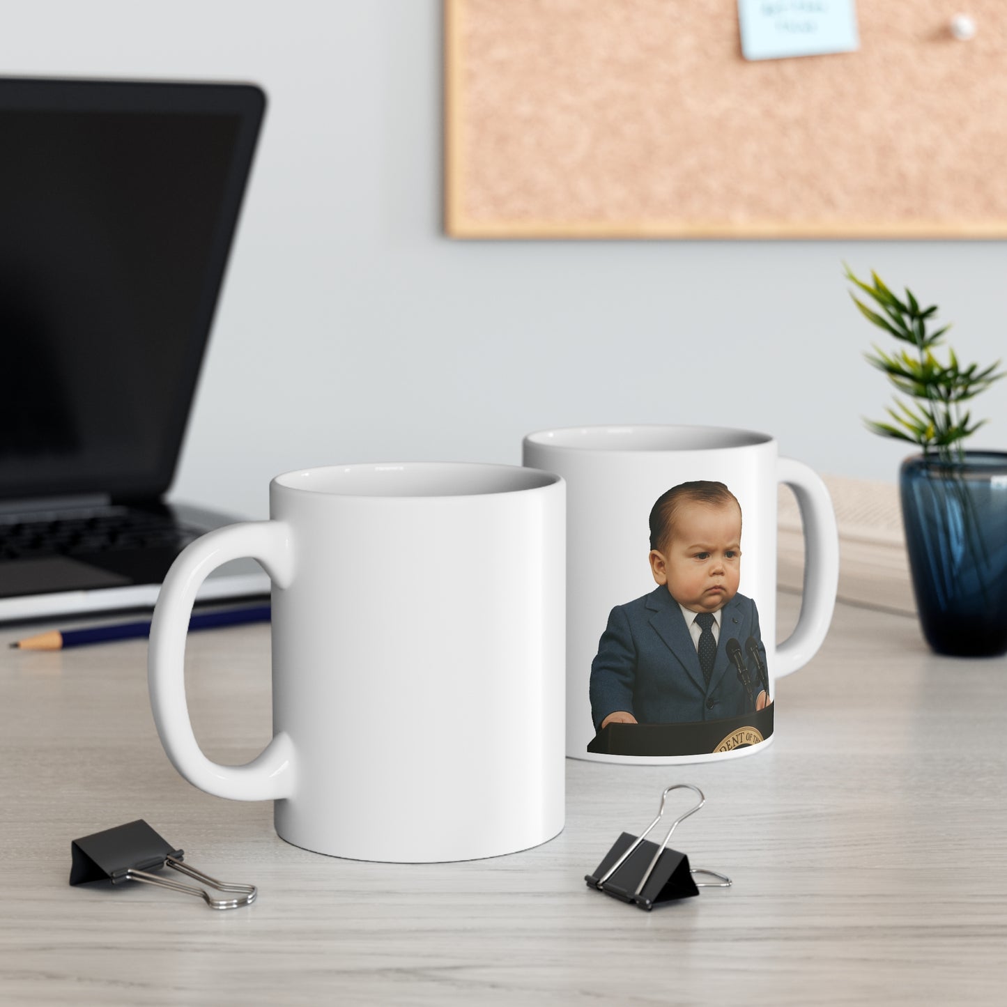 “I Am Not a Crook: Baby Nixon’s Tiny Denial Tour”
