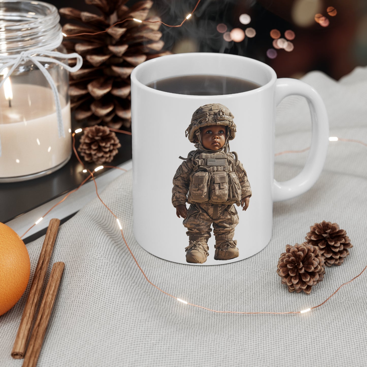 Citizen. Soldier. Caffeinated Mug - National Guard