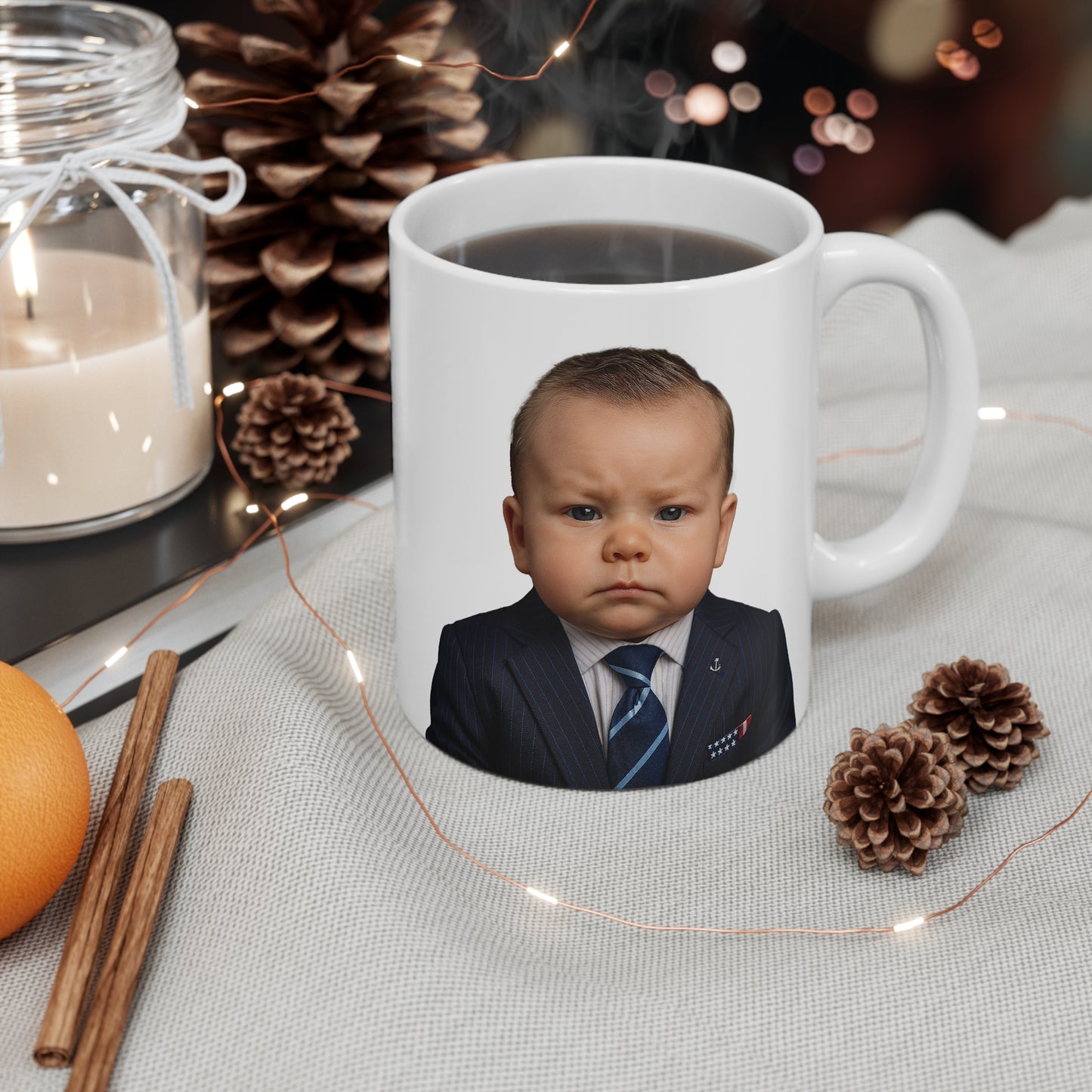 "Stars, Stripes & Steaming Sips" - Pete Hegseth