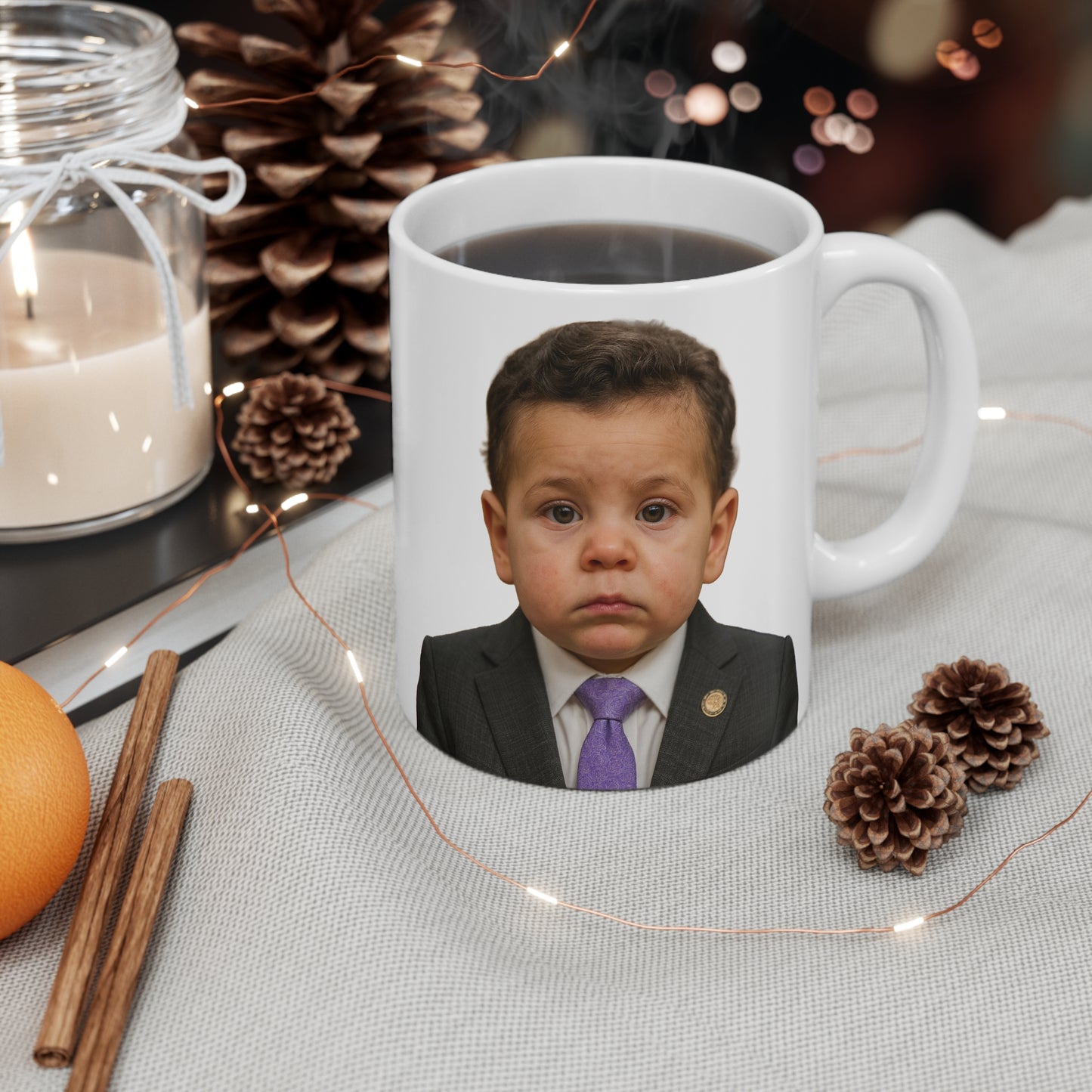 New York Tough, Nap Time Ready Mug - Andrew Cuomo