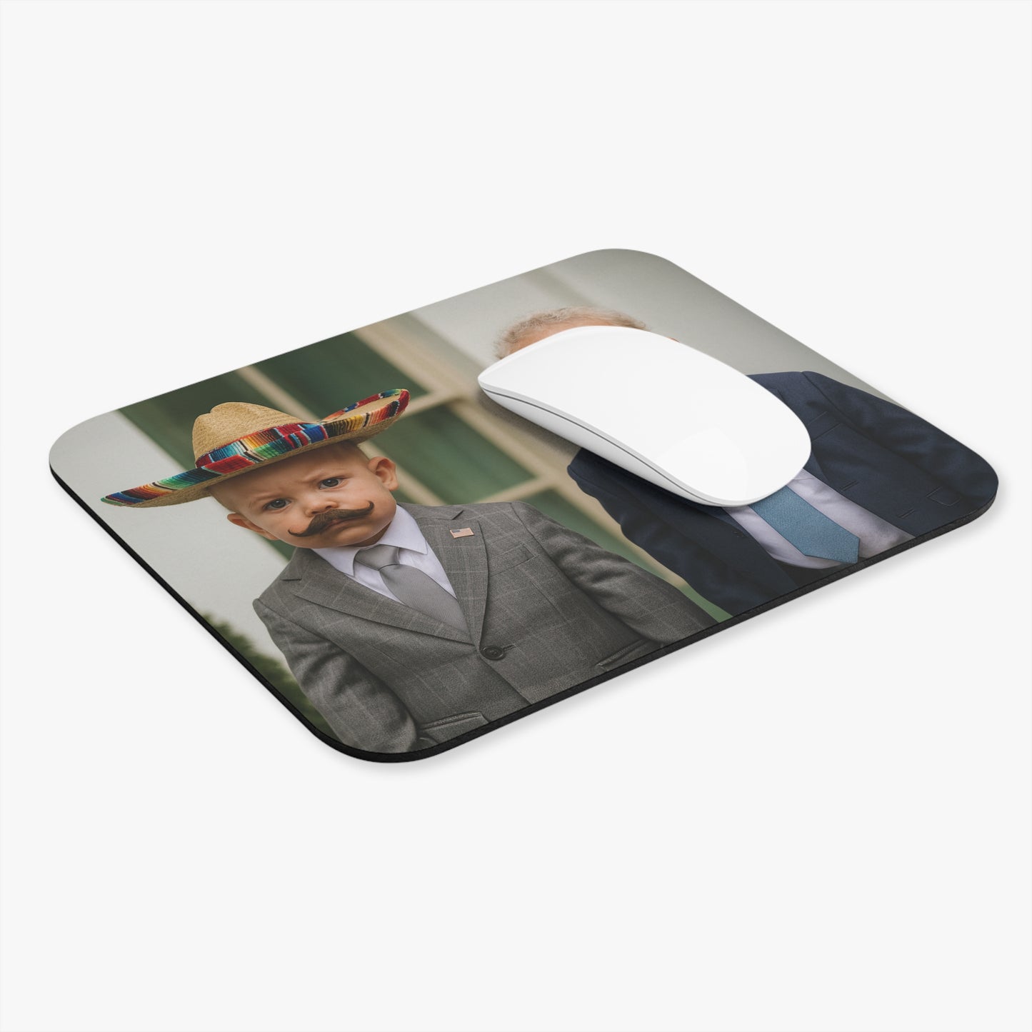 The Sombreros Will Continue Mouse Pad - Hakeem Jeffries + Chuck Schumer