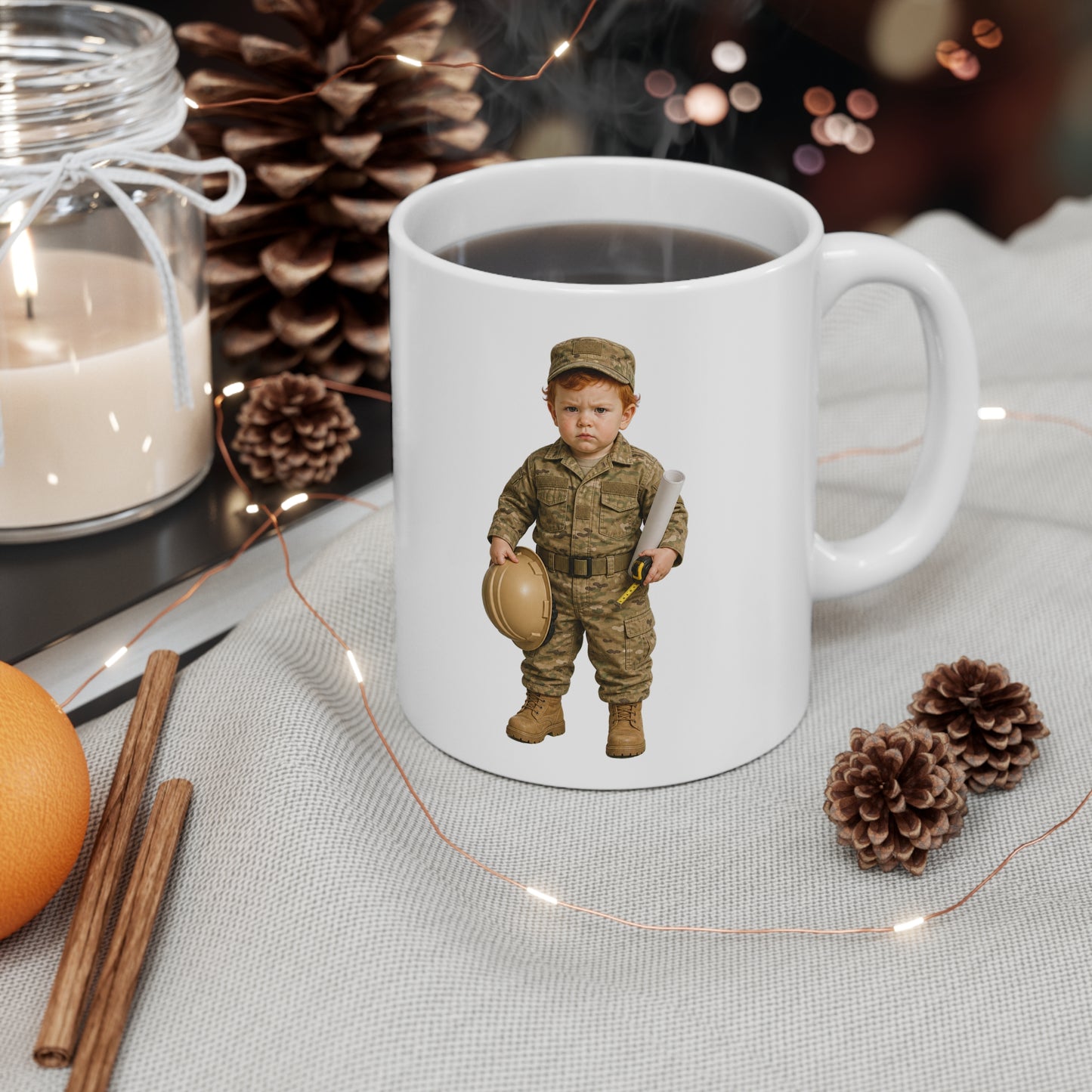 Mess Hall Mug - Army Modern Construction Engineer