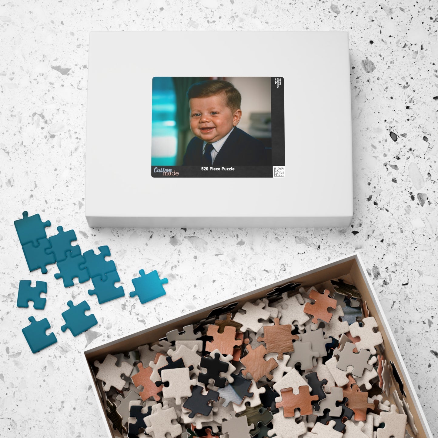 New Frontier Puzzle (520 Pieces) - John F. Kennedy