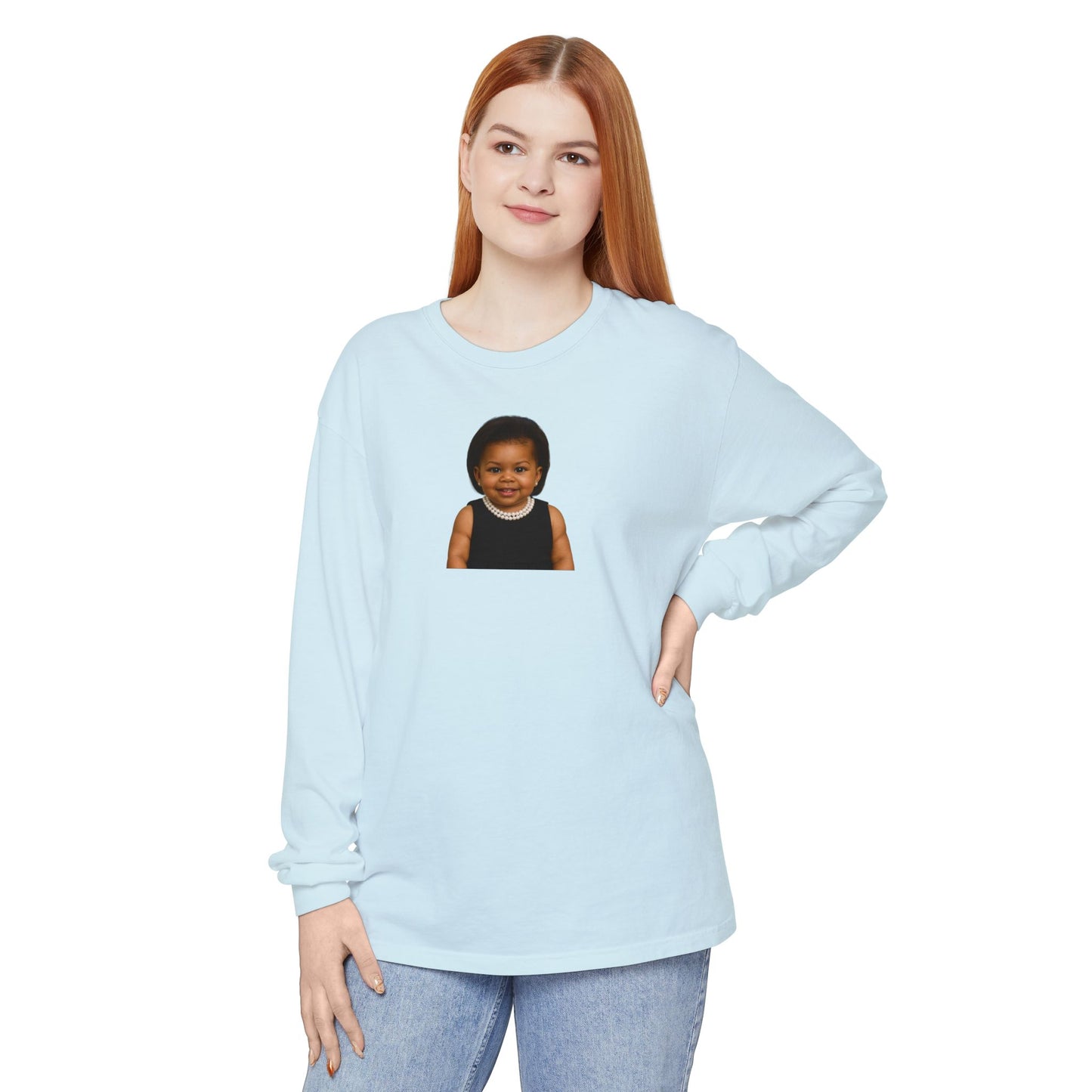 Hopeful Long Sleeve Shirt - Michelle Obama