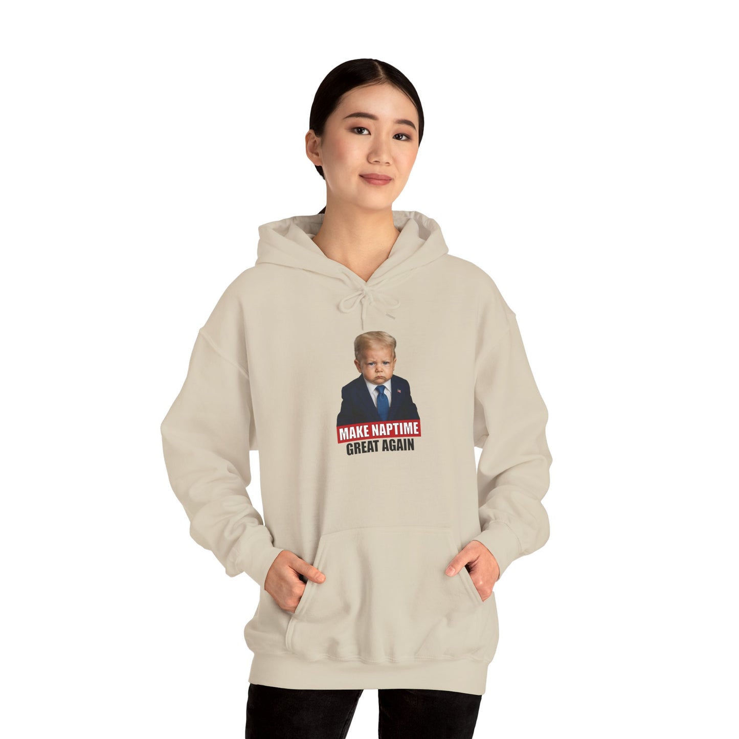 Make Naptime Great Again Hoodie - Donald Trump