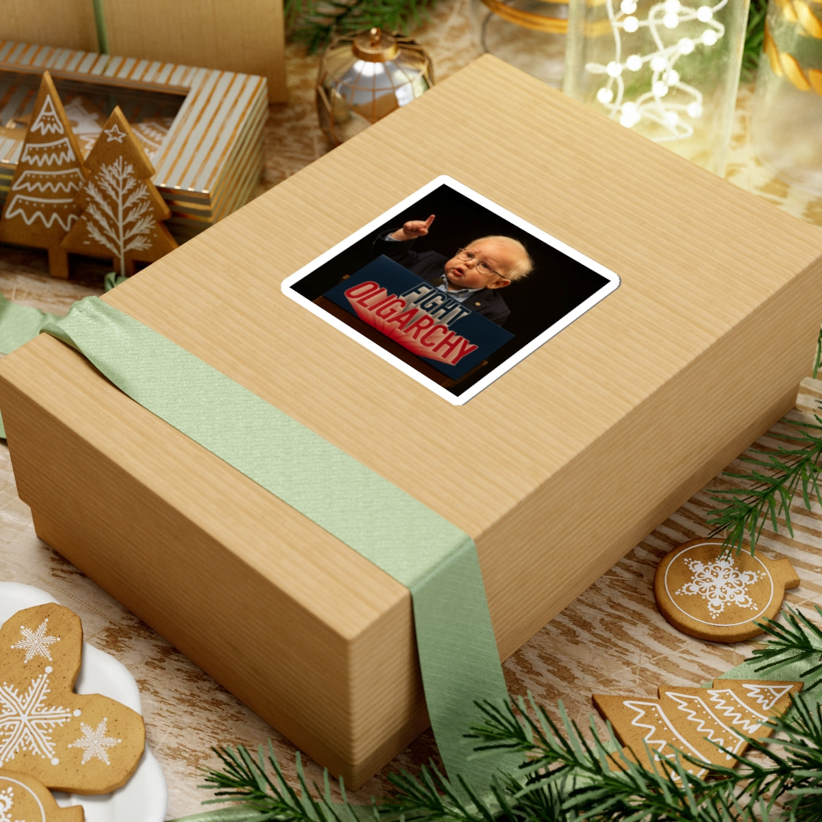 Feel the Bearn Sticker - Bernie Sanders