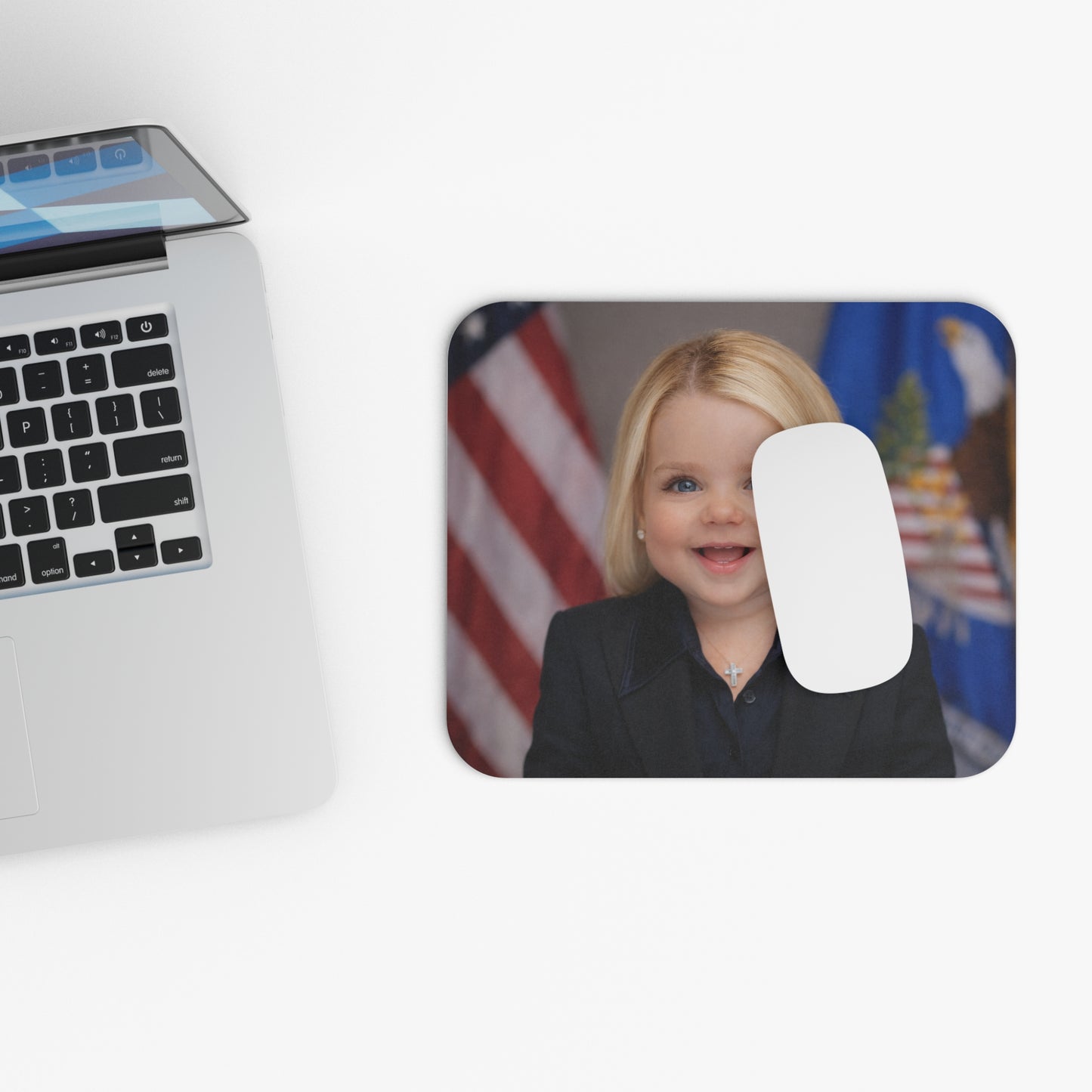 Cursor Control, Courtroom Calm Mouse Pad - Pam Bondi