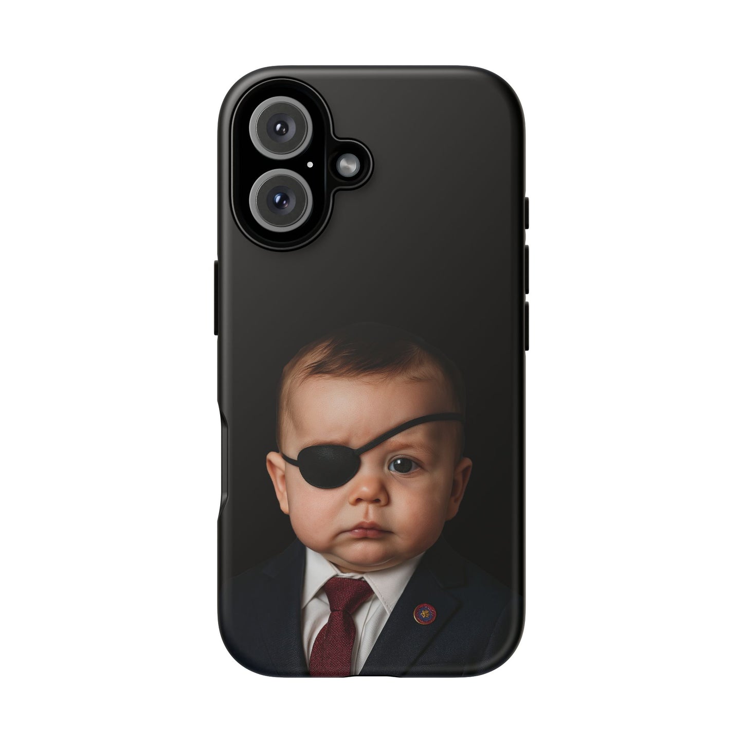 “One Eye on Freedom, One on Your Notifications”