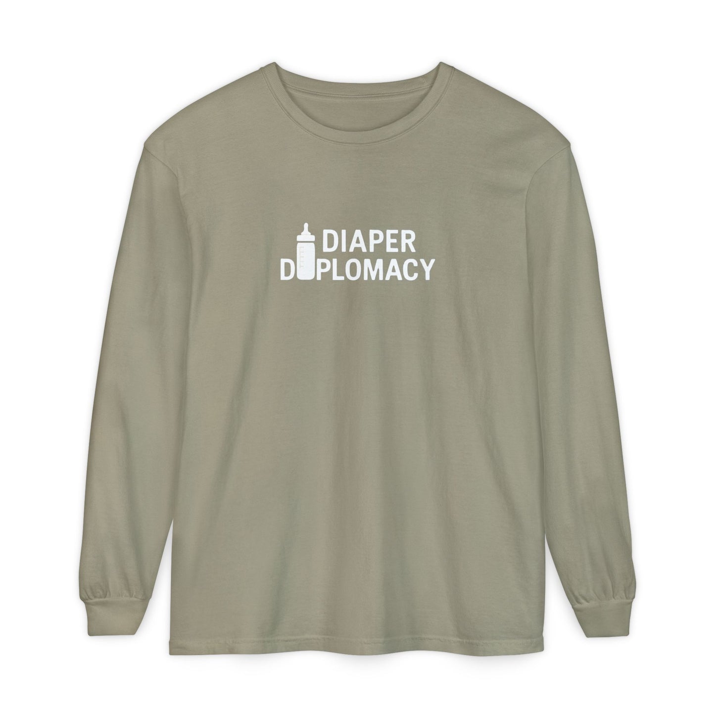 Diaper Diplomacy — Podium Baby Long Sleeve Tee