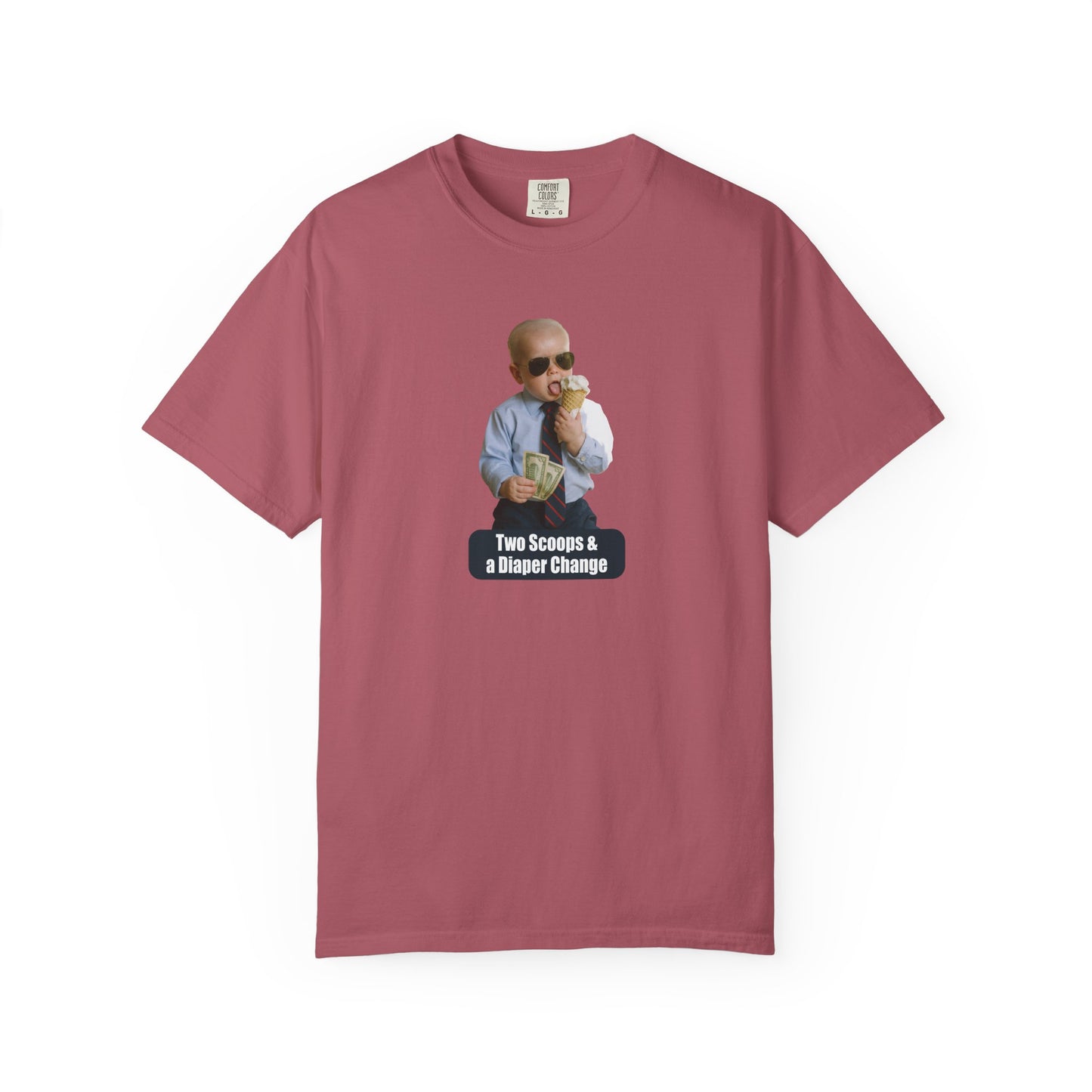 Two Scoops & a Diaper Change – Joe Biden Presidential Tee