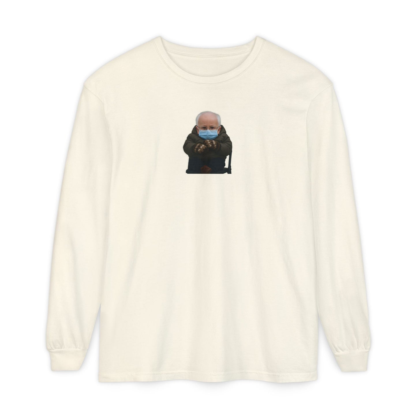 Mittens Long Sleeve Shirt - Bernie Sanders