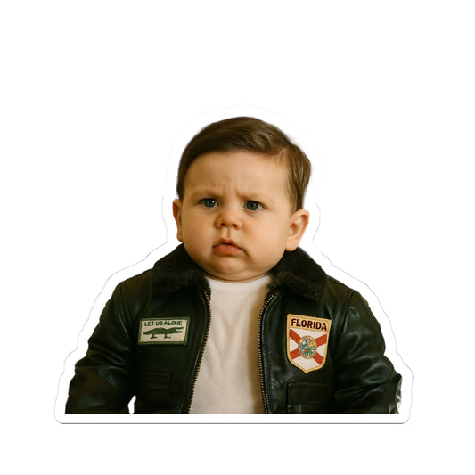 Baby Ron’s Swamp Escape Plan Sticker - Ron DeSantis