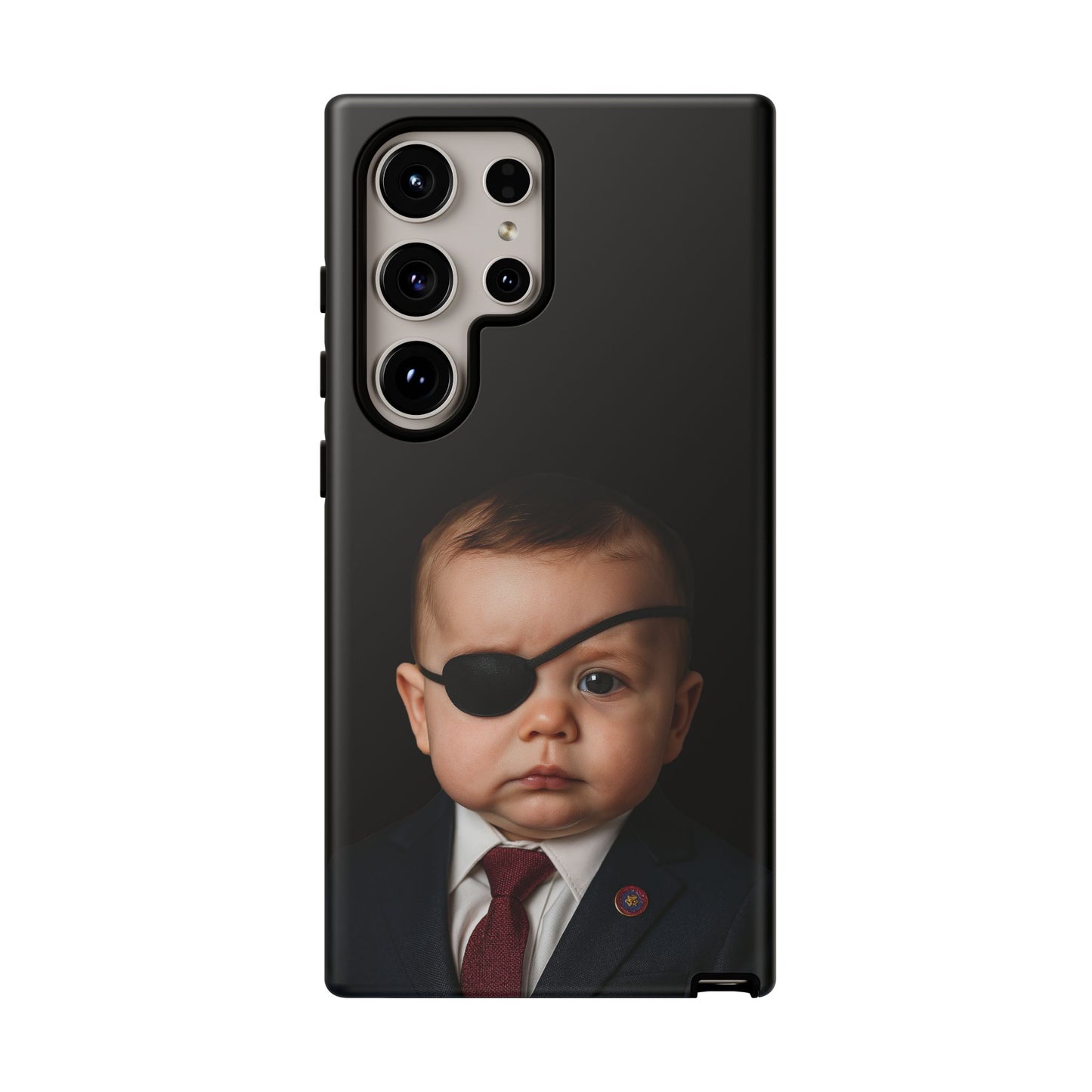 “One Eye on Freedom, One on Your Notifications”