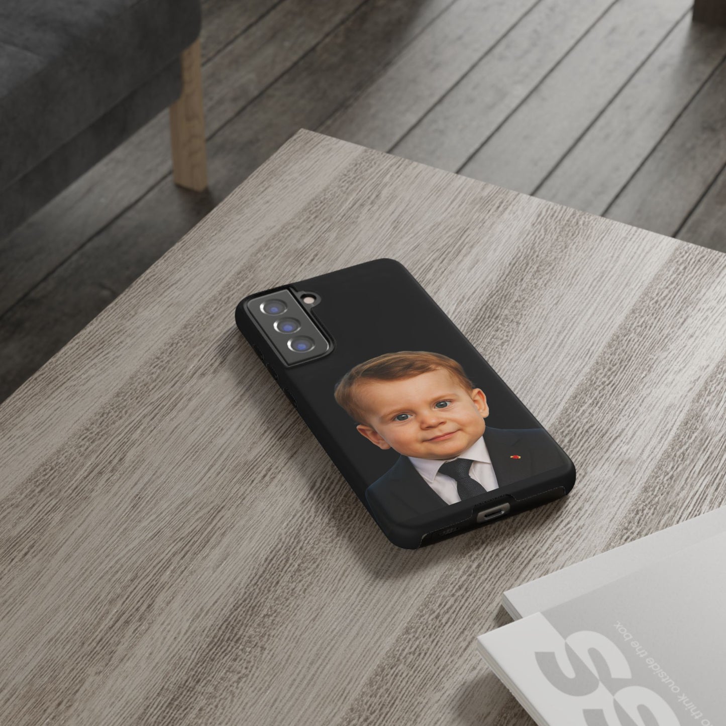 Pocket Élysée Protection Phone Case - Emmanuel Macron