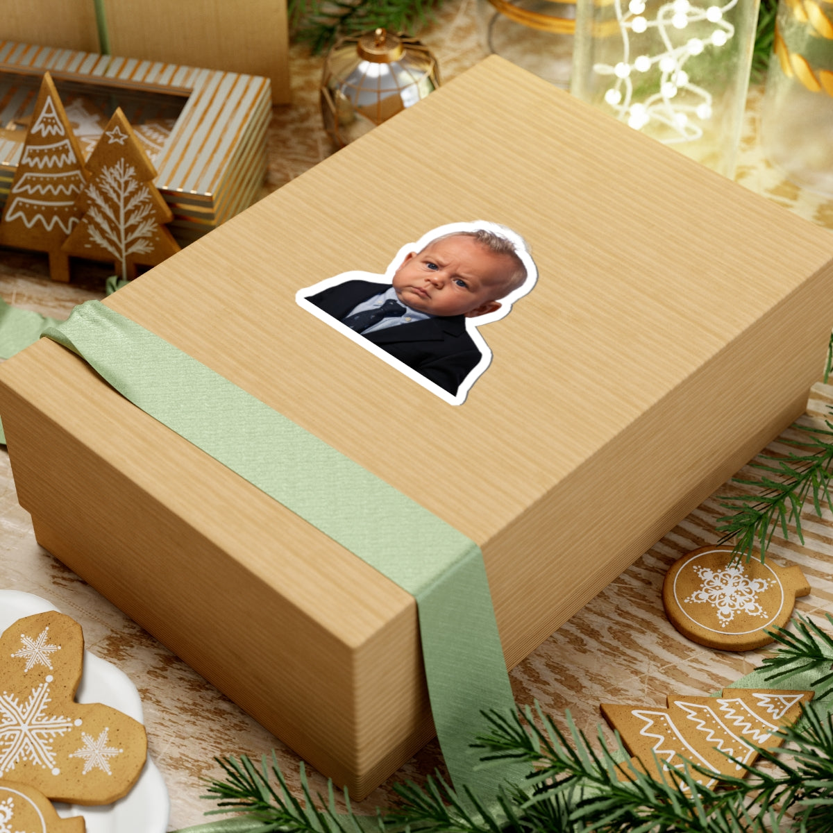 I Was Born Suspicious Sticker - Robert F. Kennedy Jr. (RFK Jr.)