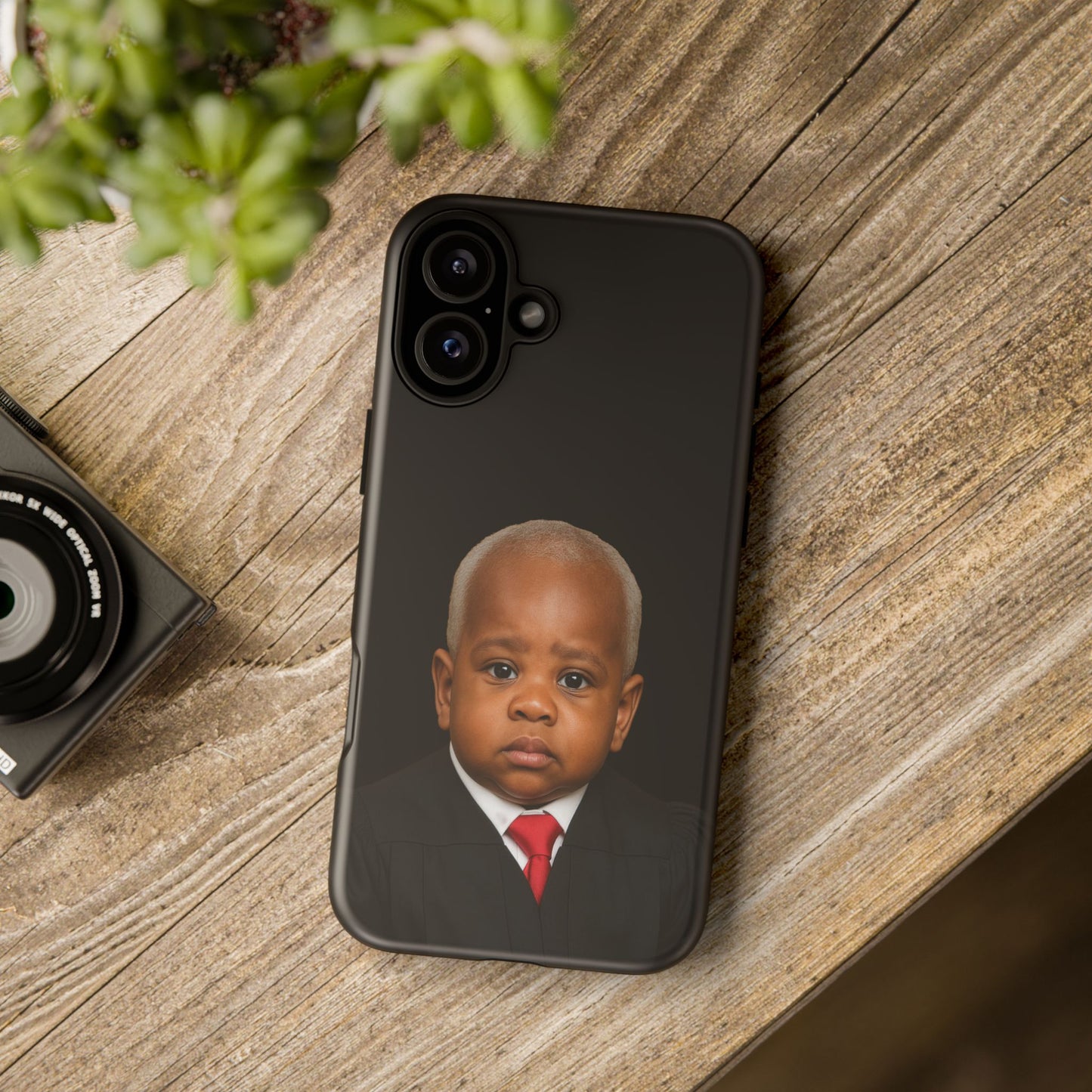 Pocket Precedent Phone Case - Justice Clarence Thomas