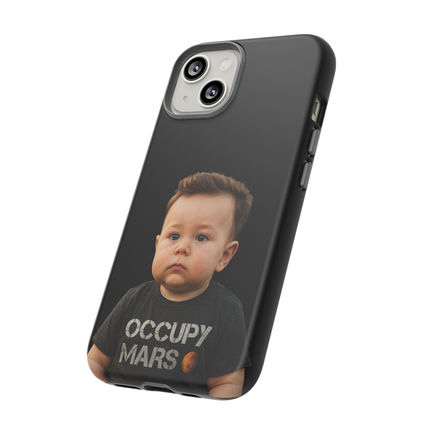 Pocket Payload: Dual-Layer Mars Readiness Phone Case - Elon Musk