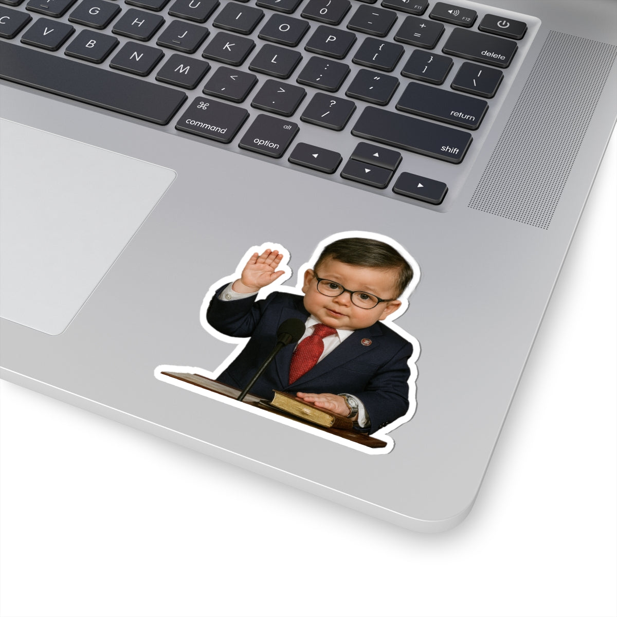 Peel & Pray Patriot Sticker - Speaker Mike Johnson