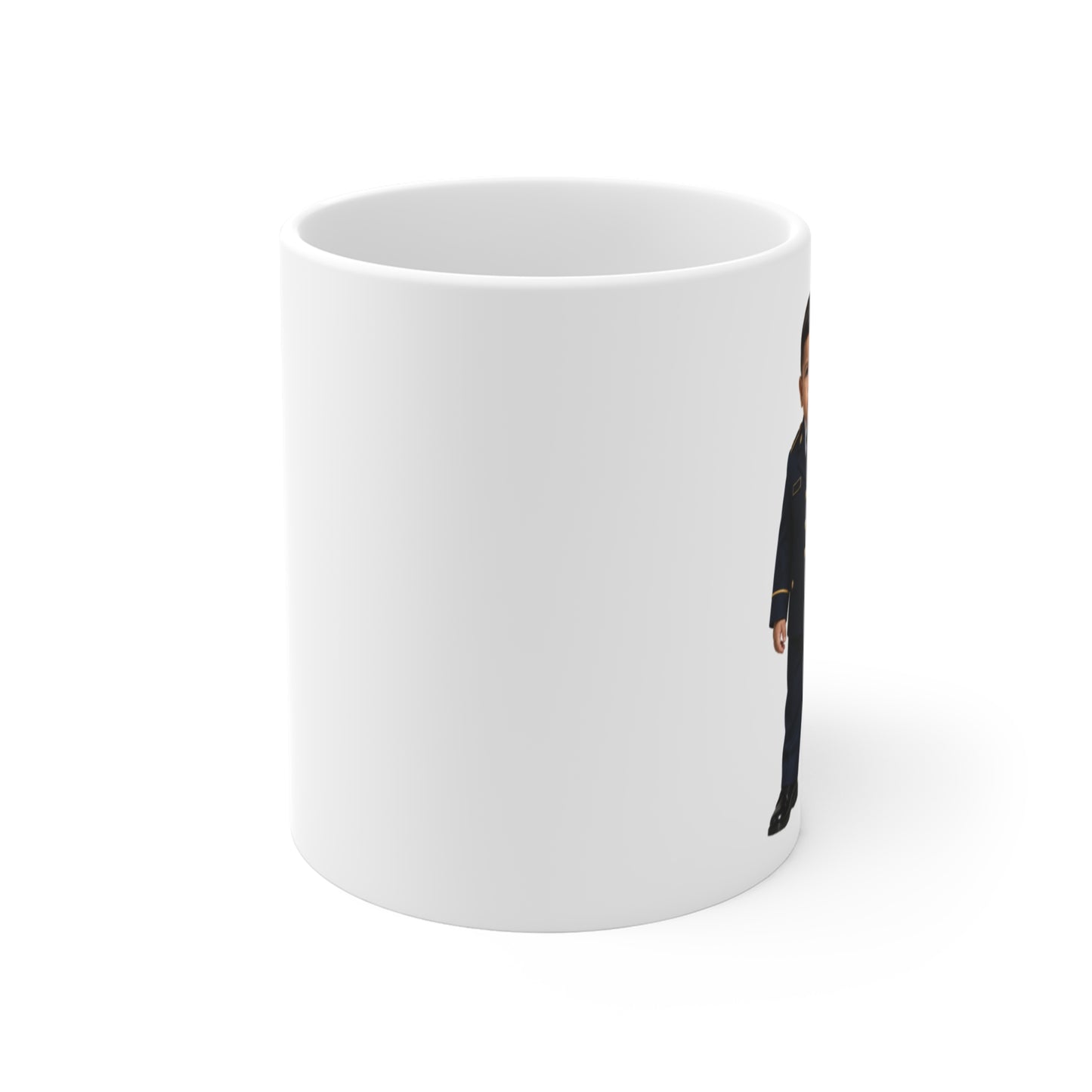 Inspection-Ready Mug - Army Modern Dress Uniform Hispanic Male