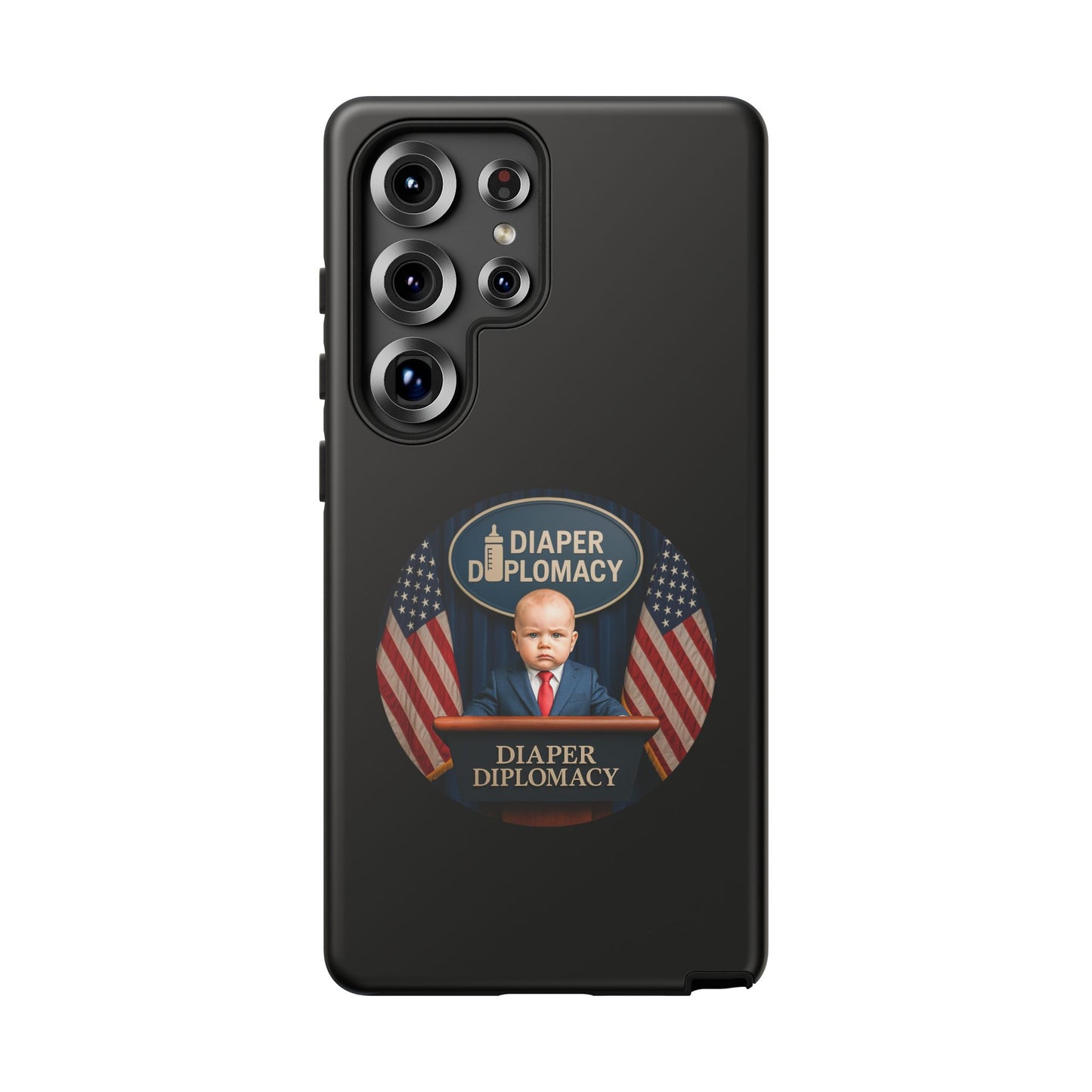 Diaper Diplomacy — Podium Baby Shield Case