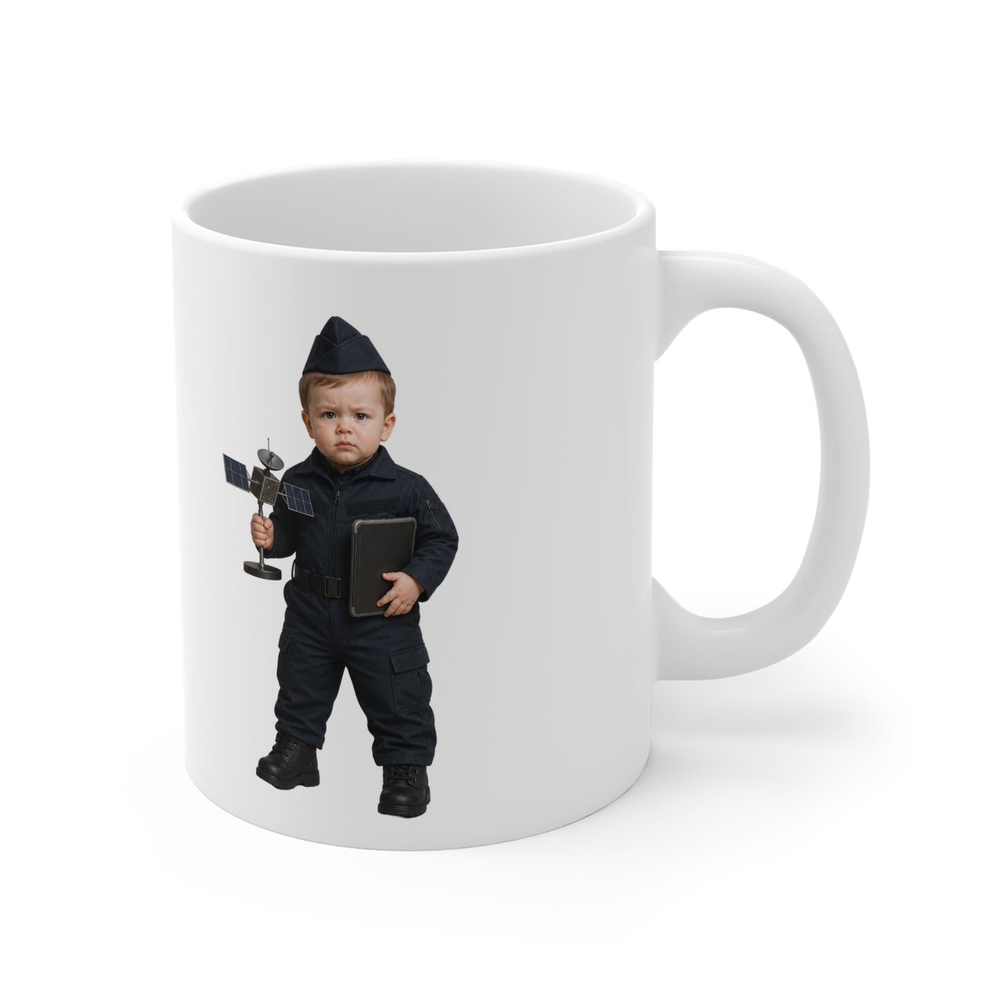 Duty Desk Mug - Space Force Modern Orbital Analyst