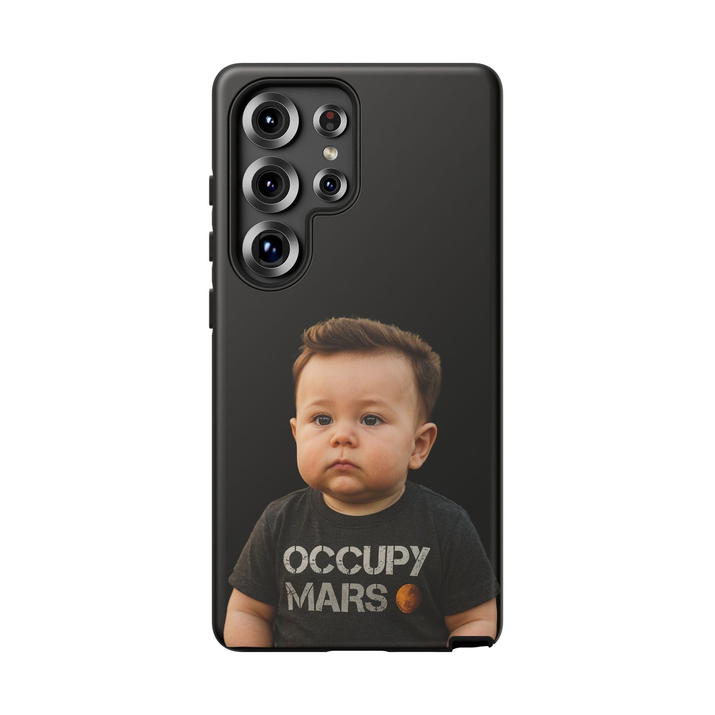 Pocket Payload: Dual-Layer Mars Readiness Phone Case - Elon Musk