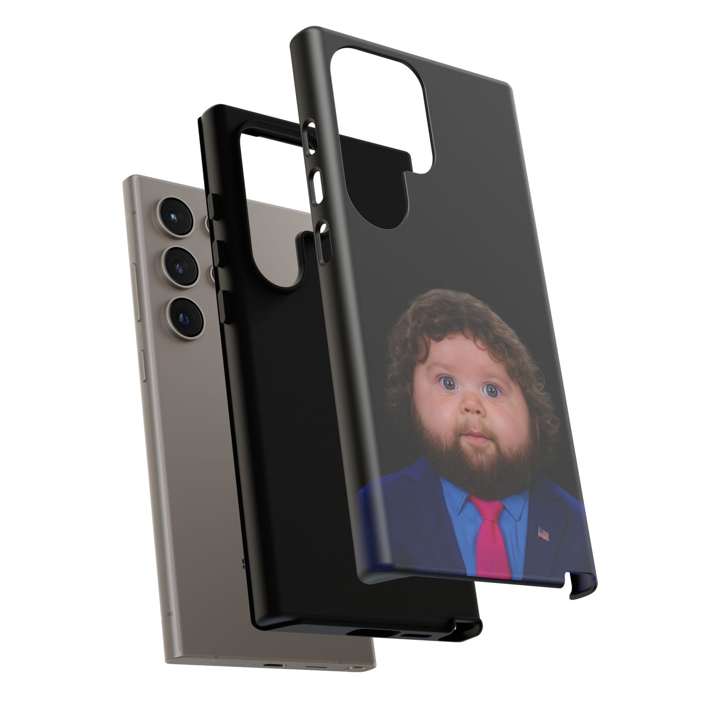 Unholy Mullet That Defies Physics Phone Case - JD Vance