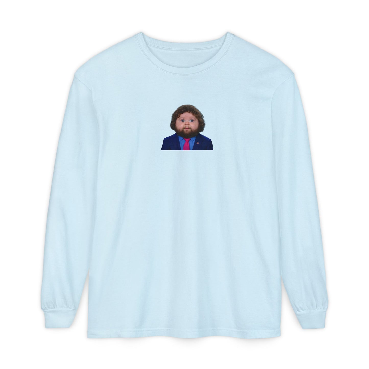 Unholy Mullet That Defies Physics Long Sleeve Shirt - JD Vance