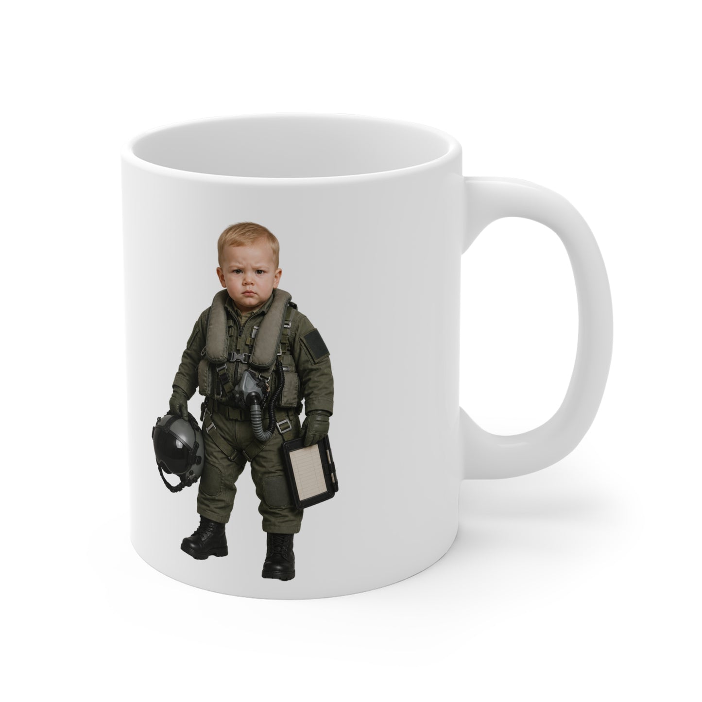 Watchstander Mug - Air Force Modern Fighter Jet Pilot