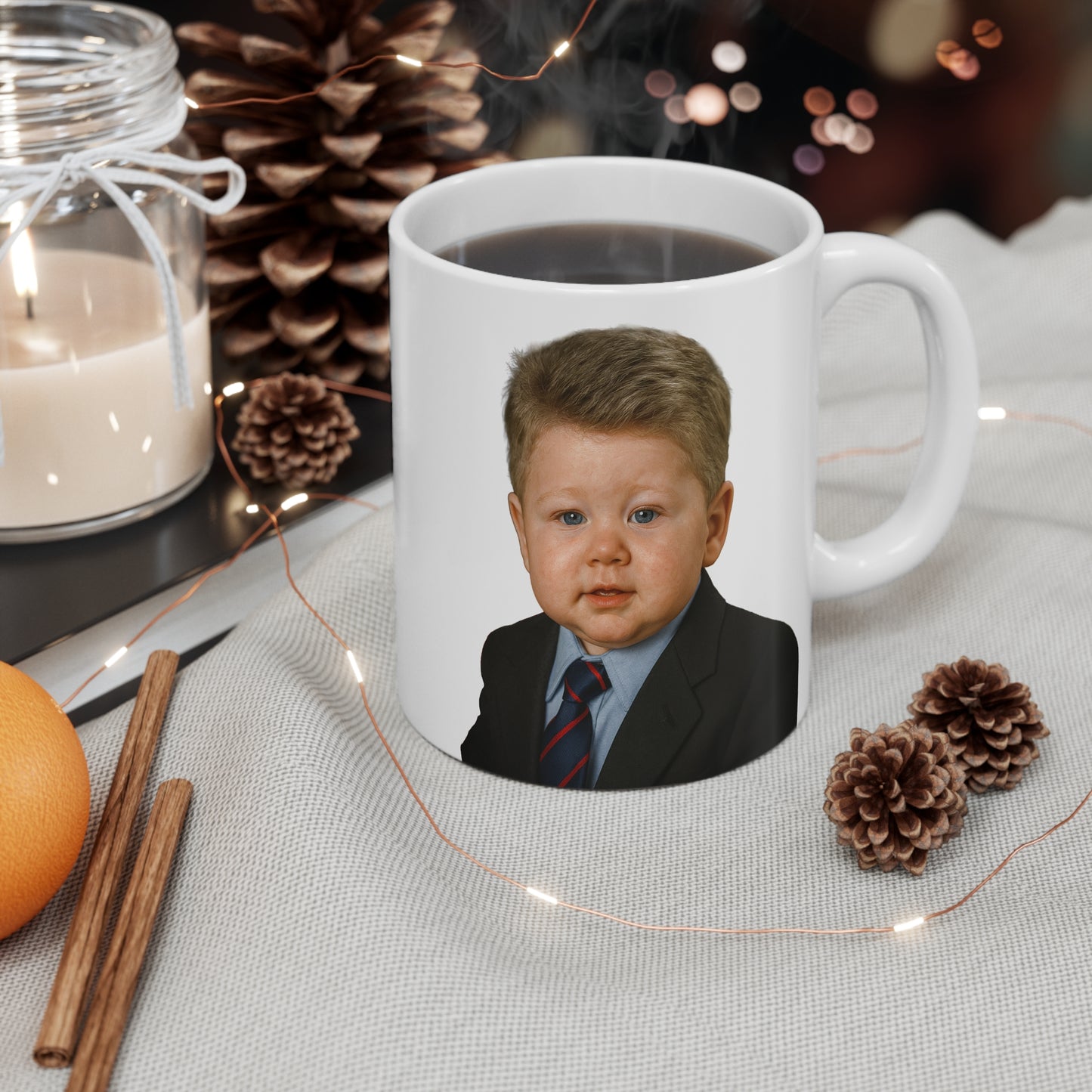 I Feel Your Caffeine Mug - William J. (Bill) Clinton