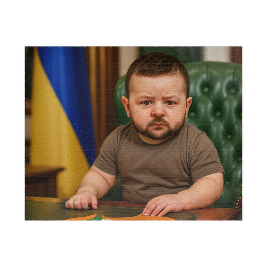 The Little Leader That Could Puzzle (520 Pieces) - Volodymyr Zelenskyy