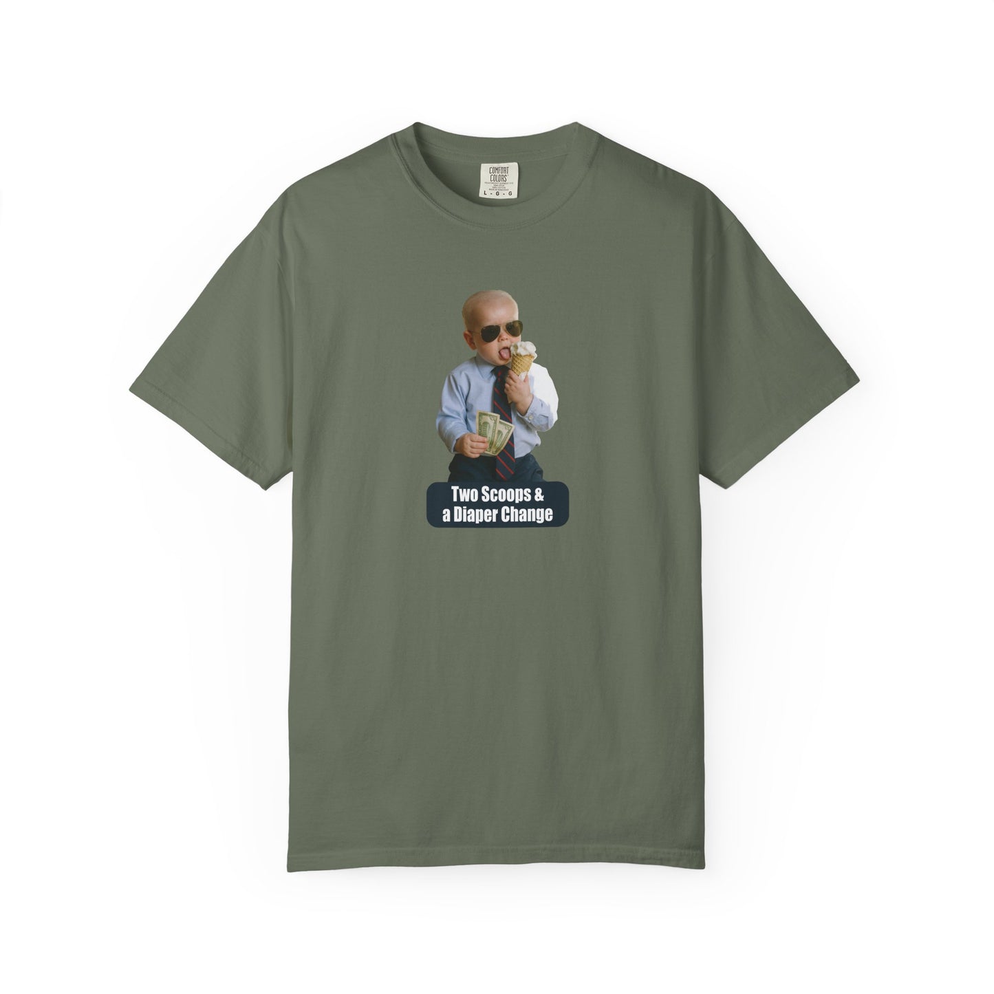 Two Scoops & a Diaper Change – Joe Biden Presidential Tee