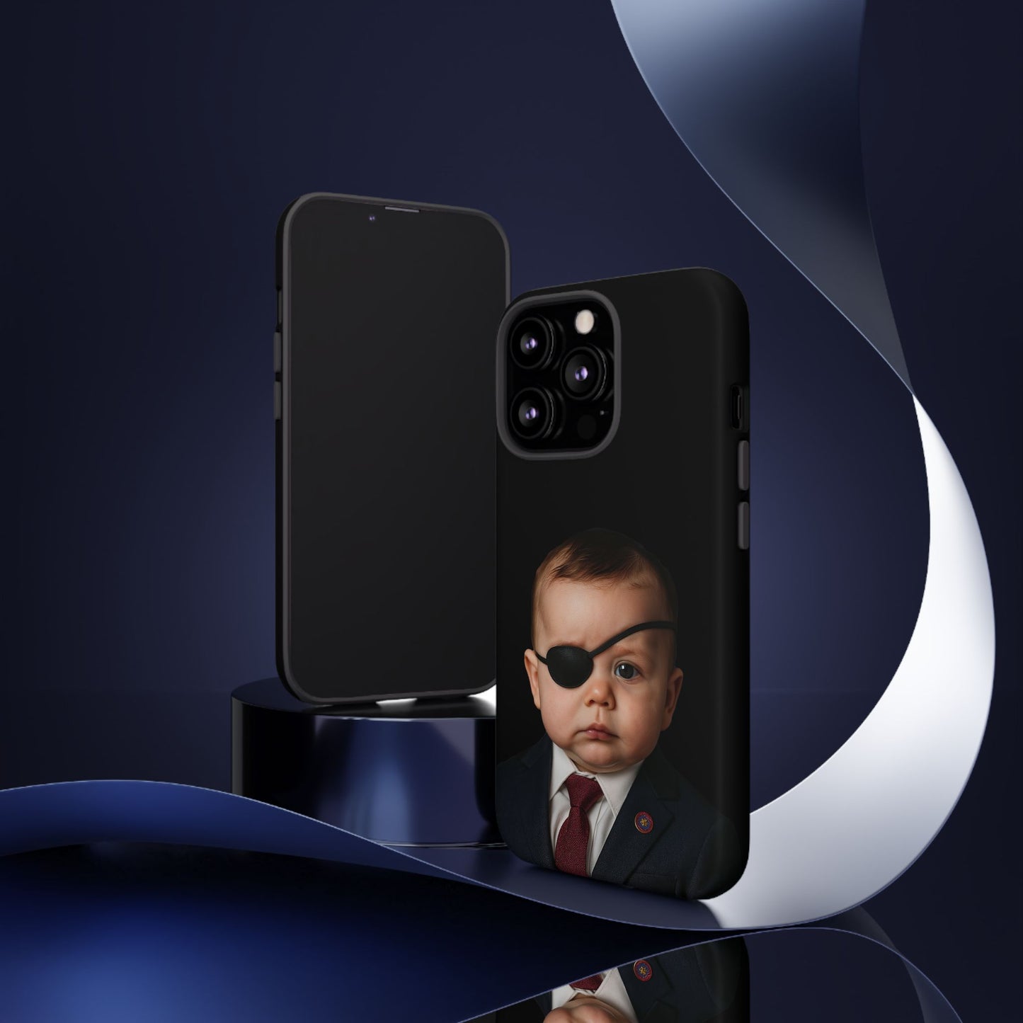 “One Eye on Freedom, One on Your Notifications”