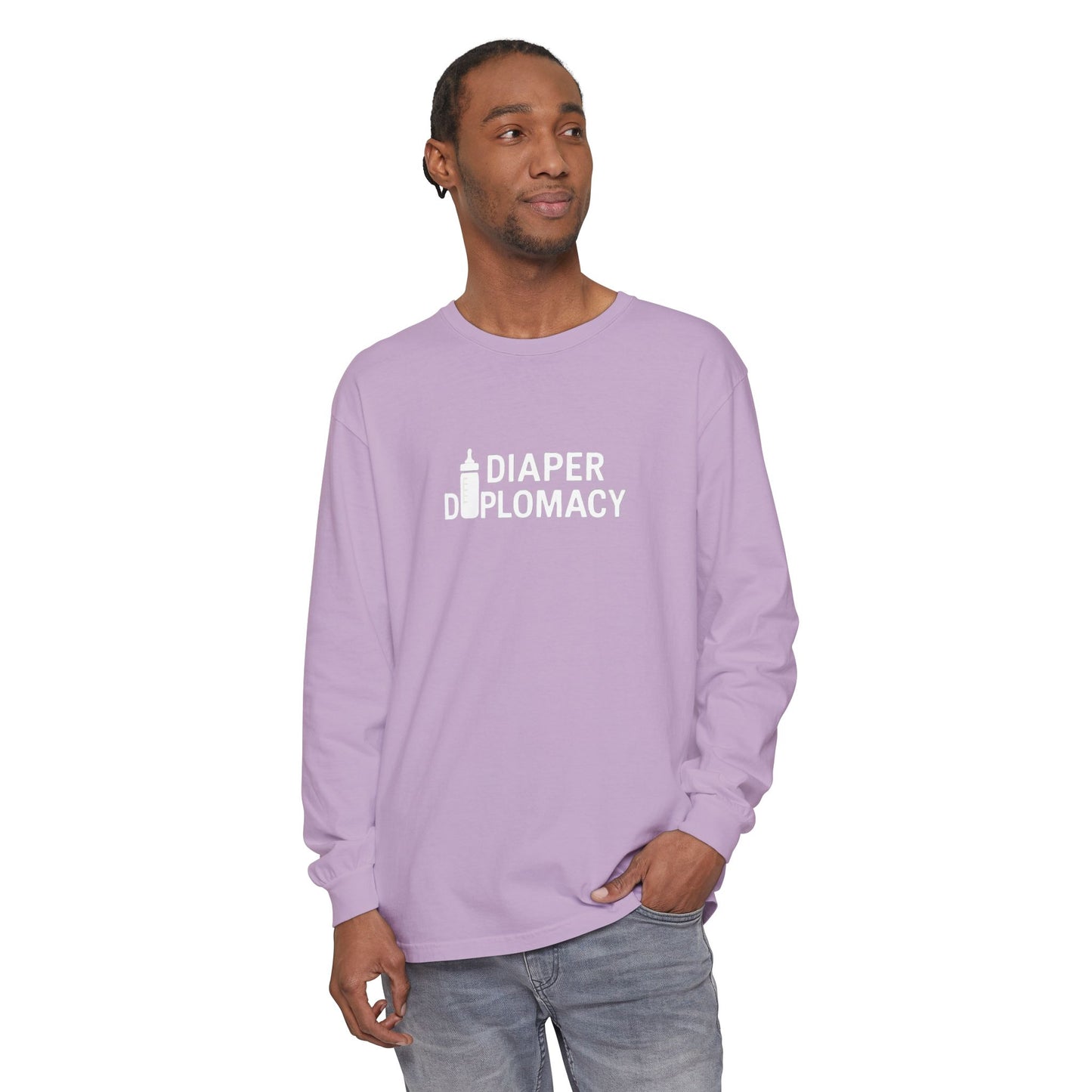 Diaper Diplomacy — Podium Baby Long Sleeve Tee