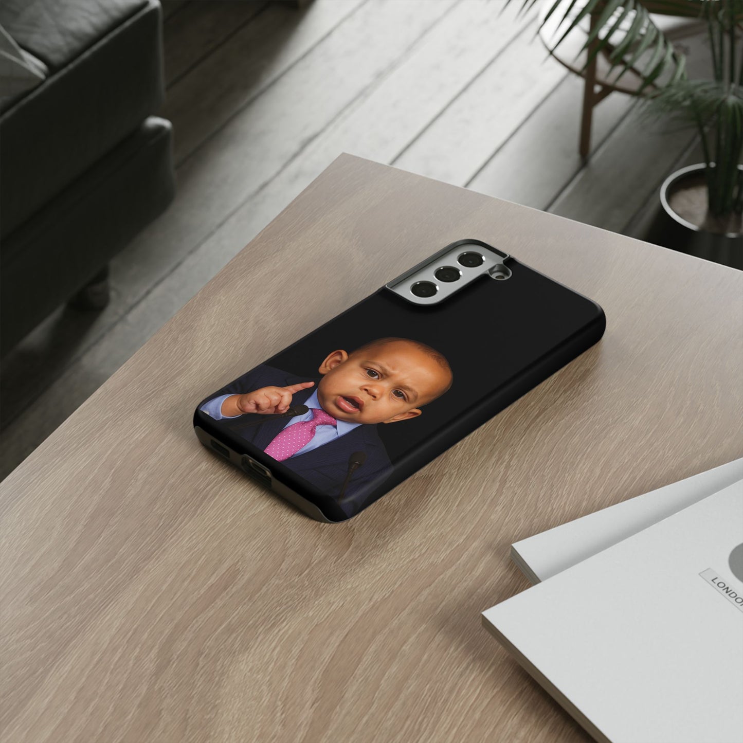 Scroll, Swipe, Subpoena Phone Case - Hakeem Jeffries