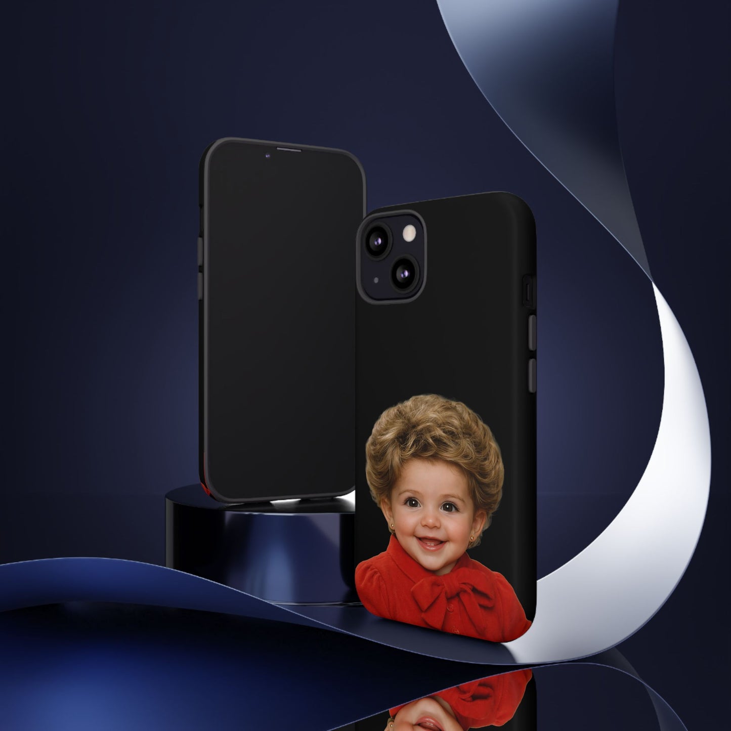 "Just Say No (to Cracks)" Phone Case - Nancy Reagan