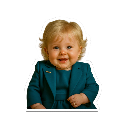 Use Your Inside Voice Sticker - Jill Biden