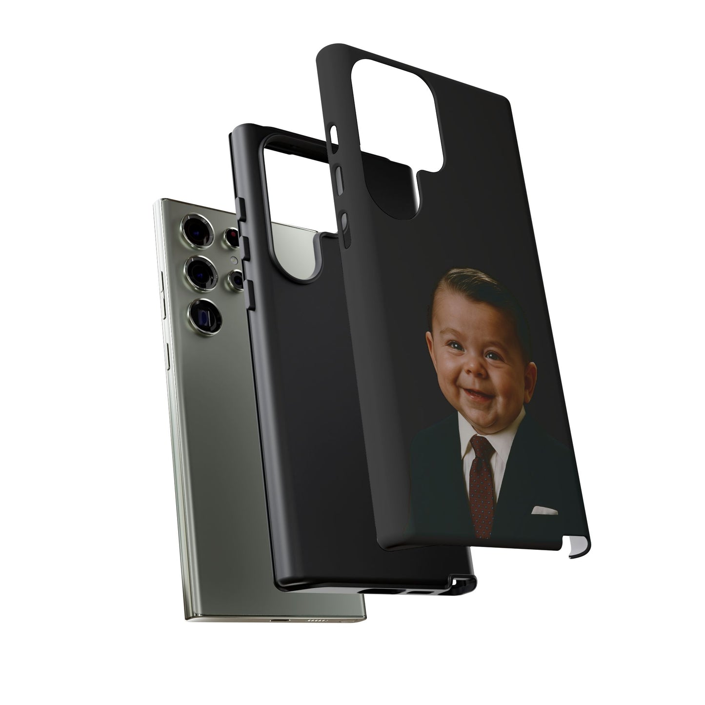 "Mr. Gorbachev, Change My Diaper" Phone Case - Ronald Reagan