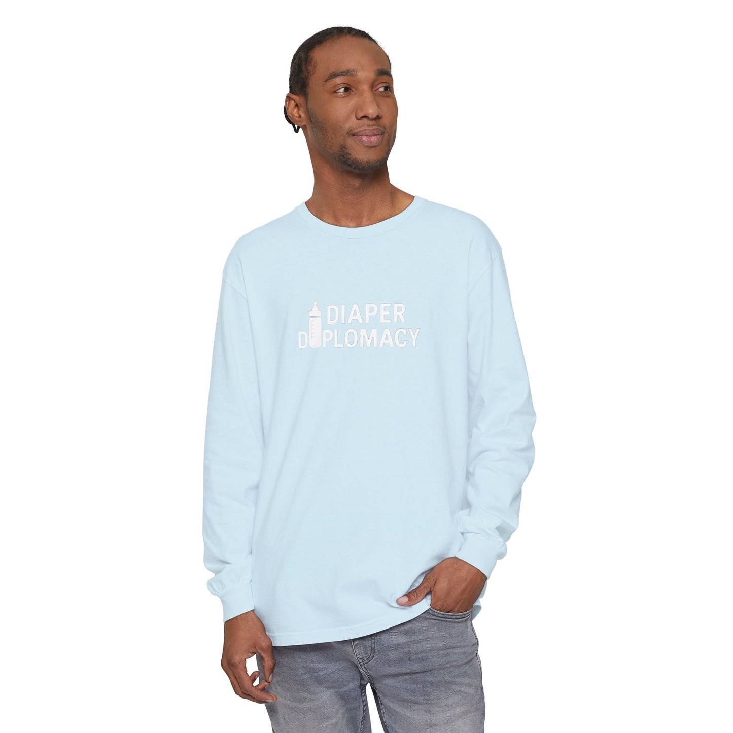 Diaper Diplomacy — Podium Baby Long Sleeve Tee