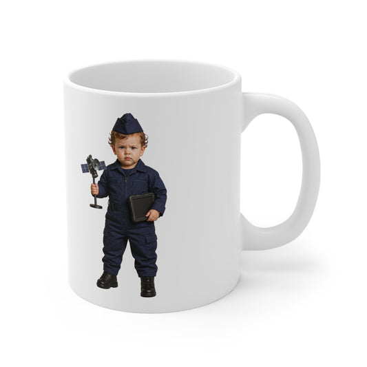 Mess Hall Mug - Space Force Modern Satellite Operations Guardian