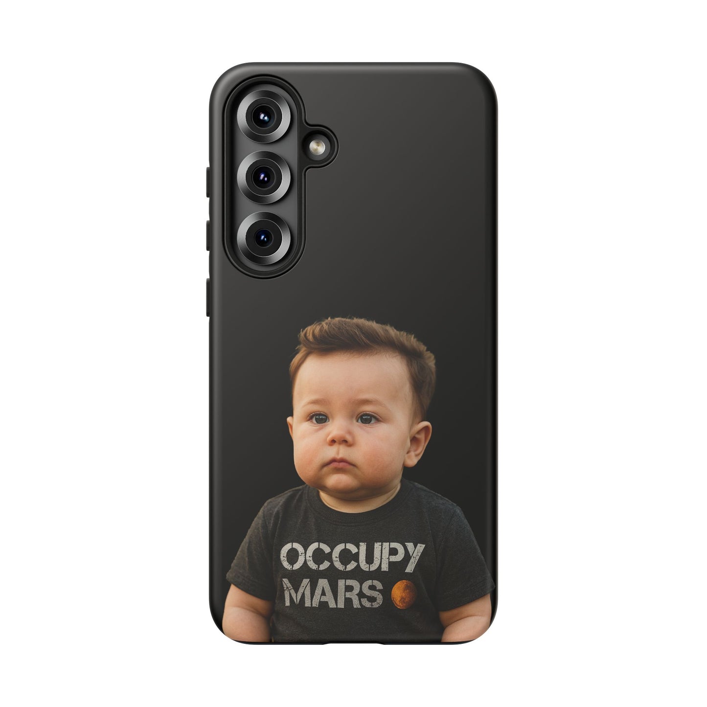 Pocket Payload: Dual-Layer Mars Readiness Phone Case - Elon Musk