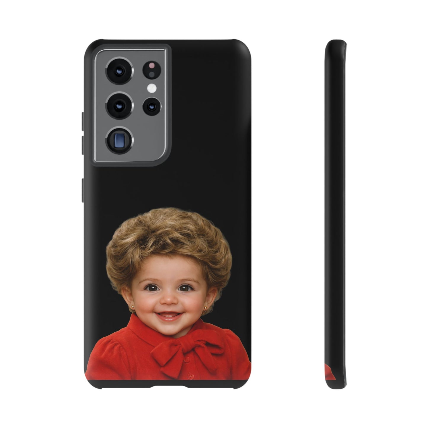 "Just Say No (to Cracks)" Phone Case - Nancy Reagan