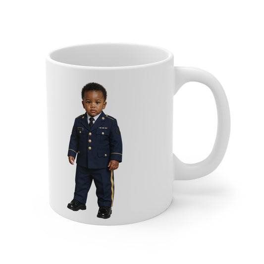 Briefing Room Mug - Army Modern Dress Uniform Black Male